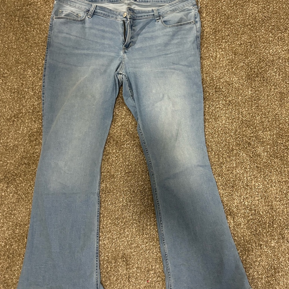 Hollister Light Blue Flare Jeans